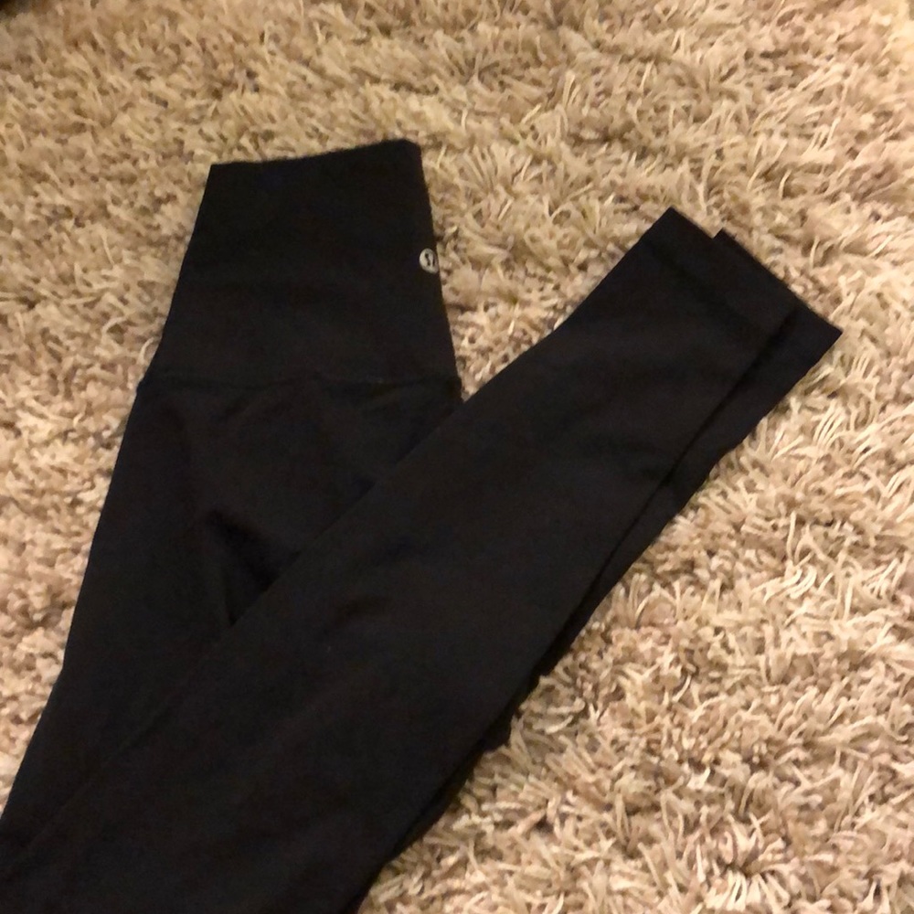 lululemon soft material leggings